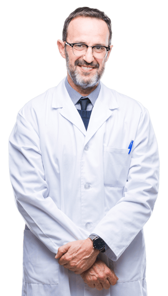 Rad - Middle-age-senior-hoary-professional-man-wearing-white-coat-over-isolated-background-with-a-happy-and-cool-smile-on-face.-Lucky-person.-1097599394_6939x5136-removebg copy
