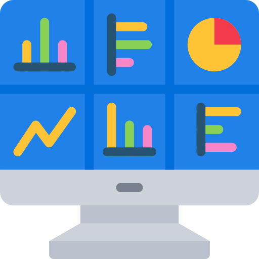 Real-time color-coded dashboards report findings and trends